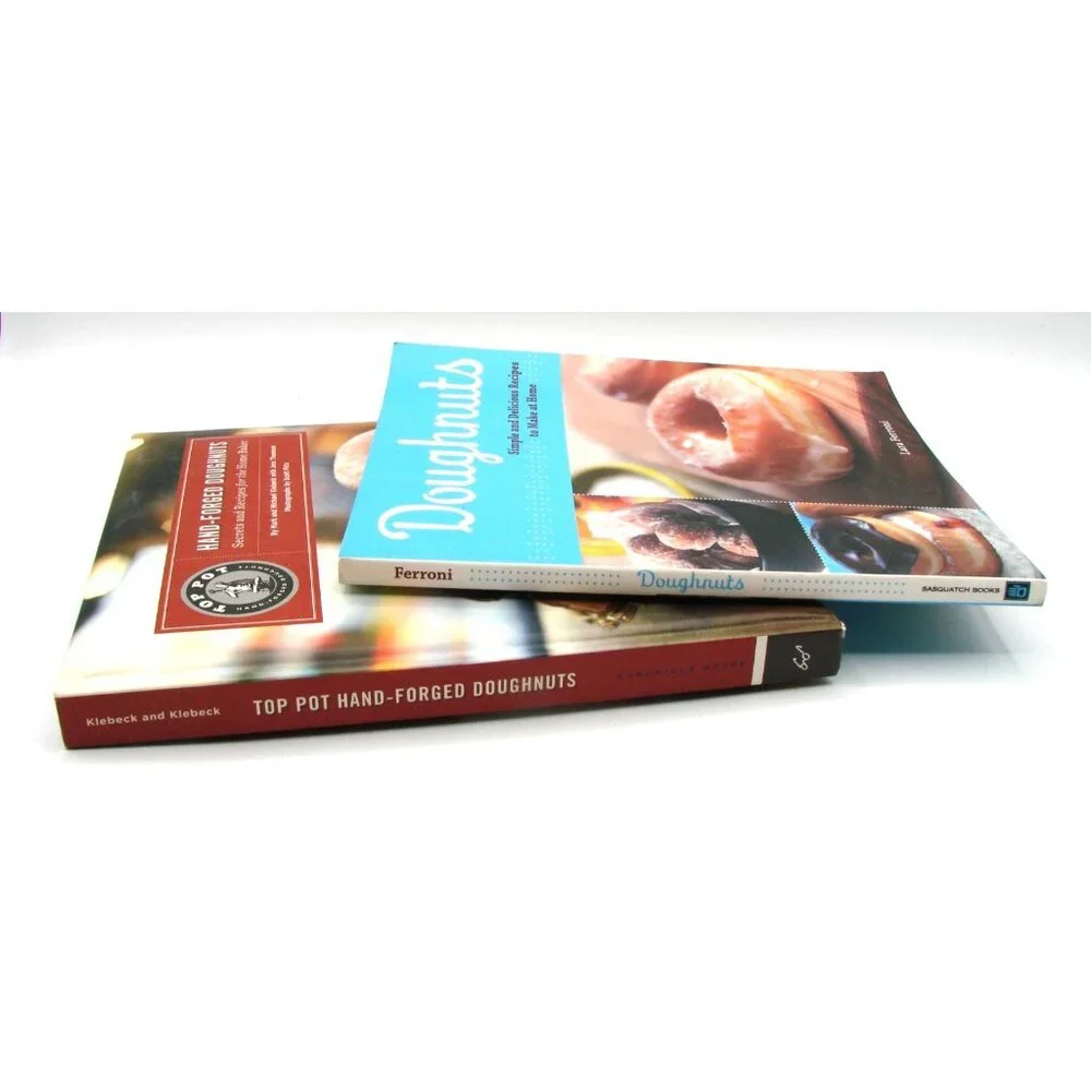 Set 2 Secrets & Recipe Books Doughnuts and Hand-Forged Doughnuts Home Baker Book